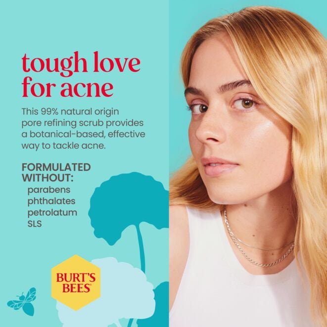 Clear & Balanced Deep Cleansing Acne Scrub with Salicylic Acid
