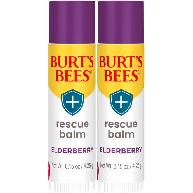 Rescue Elderberry Lip Balm Twin Pack